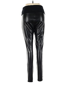 Assets Faux Leather Pants (view 2)