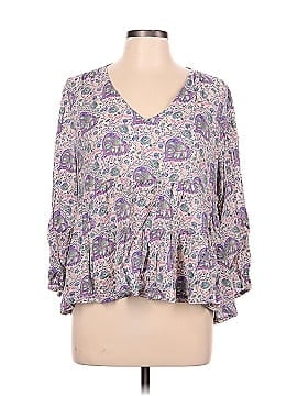 Lucky Brand 3/4 Sleeve Blouse (view 1)