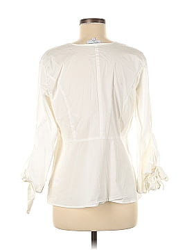 Universal Standard for J.Crew 3/4 Sleeve Blouse (view 2)