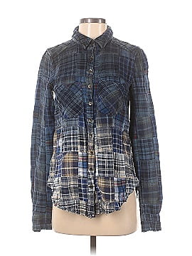 Free People Long Sleeve Button-Down Shirt (view 1)