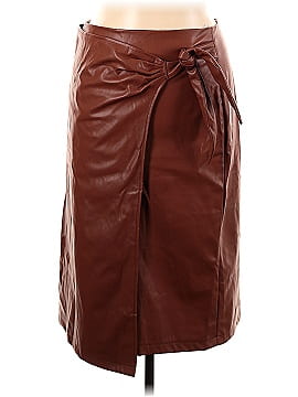 Grace Karin Faux Leather Skirt (view 1)