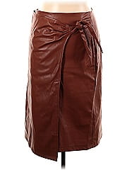 Grace Karin Faux Leather Skirt