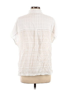 Cynthia Rowley TJX Short Sleeve Button-Down Shirt (view 2)