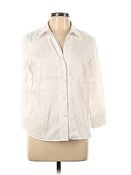 Anne Klein 3/4 Sleeve Button-Down Shirt (view 1)