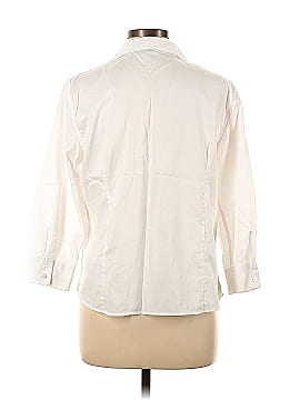 Anne Klein 3/4 Sleeve Button-Down Shirt (view 2)