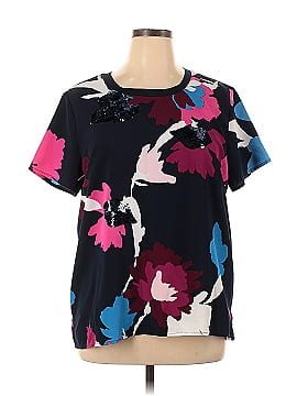 DKNY Short Sleeve Blouse (view 1)