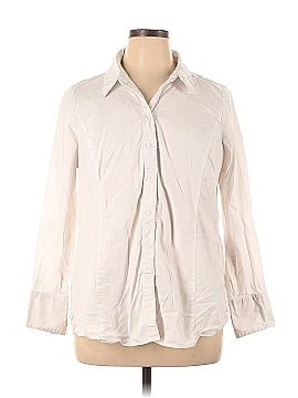 Lane Bryant Long Sleeve Button-Down Shirt (view 1)