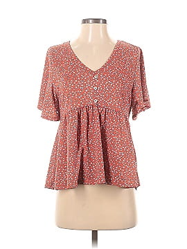 Full Circle Trends Short Sleeve Blouse (view 1)