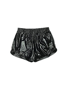 Kate Kasin Faux Leather Shorts (view 2)