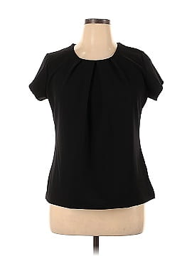 Liz Claiborne Short Sleeve Blouse (view 1)