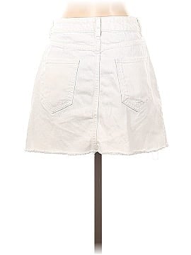 Zara Basic Denim Skirt (view 2)