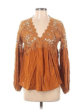 Free People Long Sleeve Blouse (view 1)