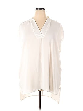 ELOQUII Short Sleeve Blouse (view 1)