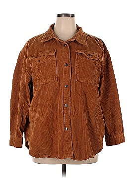 Kensie Long Sleeve Button-Down Shirt (view 1)