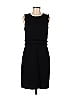 J.Crew 100% Cotton Solid Black Casual Dress Size 8 - photo 1