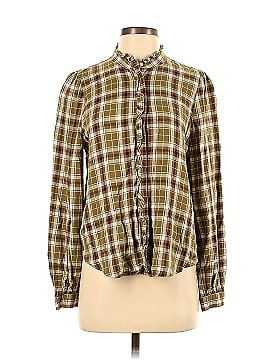 Ann Taylor LOFT Long Sleeve Button-Down Shirt (view 1)