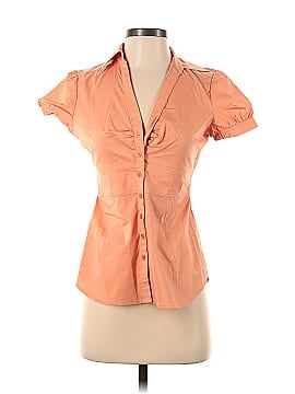 New York & Company Short Sleeve Blouse (view 1)