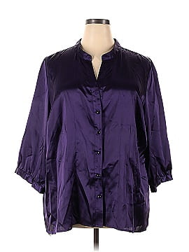 Lane Bryant Long Sleeve Blouse (view 1)