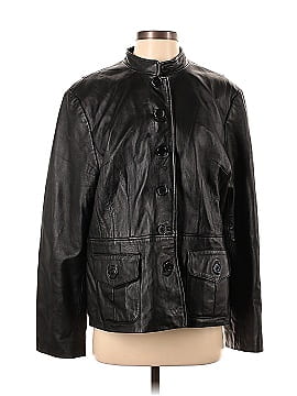 Apt. 9 Leather Jacket (view 1)