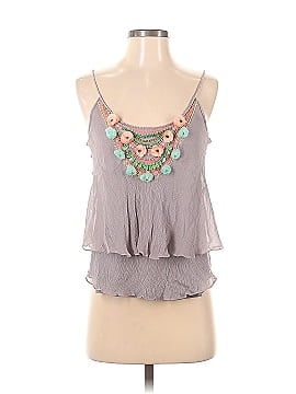 Rebecca Taylor Sleeveless Silk Top (view 1)