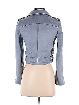 Zara Basic Faux Leather Jacket (view 2)