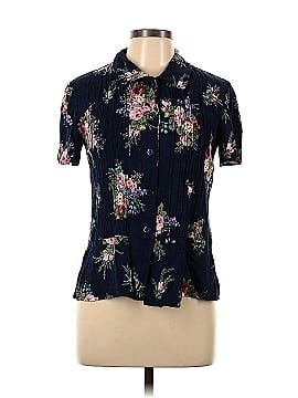 K Petite Collection Short Sleeve Blouse (view 1)