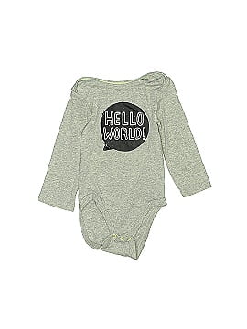 Cloud Island Long Sleeve Onesie (view 1)