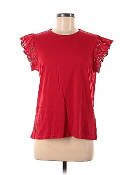 Lauren by Ralph Lauren Short Sleeve Blouse (view 1)