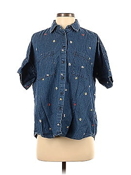 Madewell Short Sleeve Button-Down Shirt (view 1)