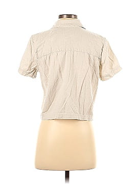 Christopher & Banks Short Sleeve Button-Down Shirt (view 2)