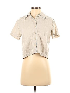 Christopher & Banks Short Sleeve Button-Down Shirt (view 1)
