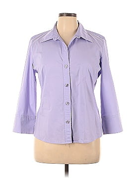 Josephine Chaus Long Sleeve Button-Down Shirt (view 1)