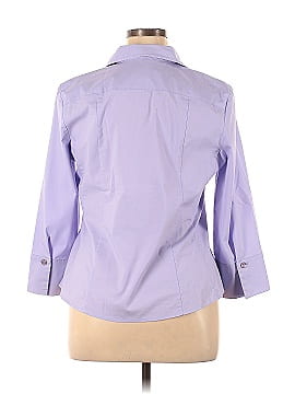 Josephine Chaus Long Sleeve Button-Down Shirt (view 2)