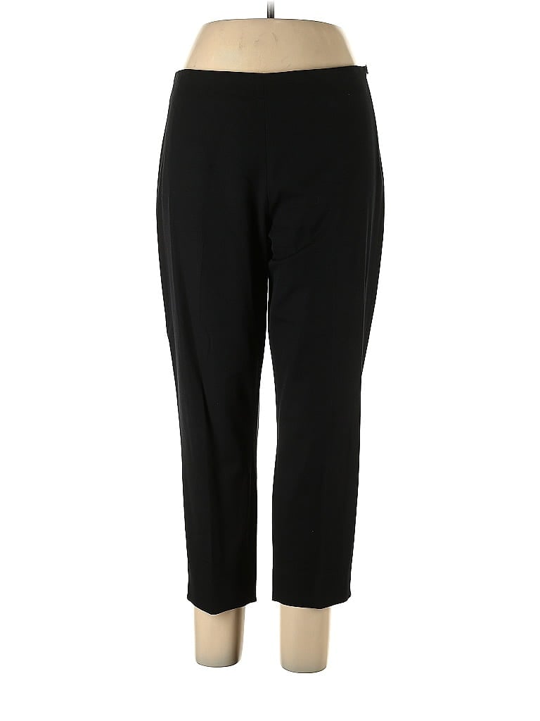 Elie Tahari Solid Black Casual Pants Size 12 - photo 1