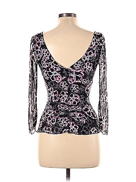 Diane von Furstenberg Long Sleeve Silk Top (view 2)