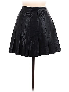 Endless Rose Faux Leather Skirt (view 2)