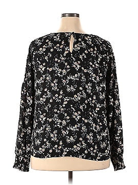 a.n.a. A New Approach Long Sleeve Blouse (view 2)