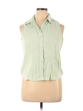 Jones New York Sport Sleeveless Button-Down Shirt (view 1)