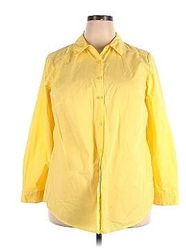 Roaman's Long Sleeve Button-Down Shirt (view 1)