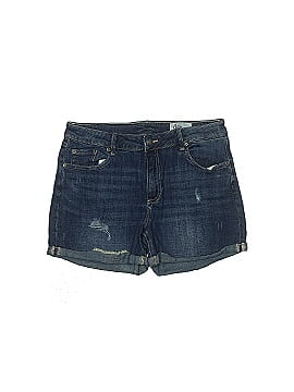 Cosmic Blue Love Denim Shorts (view 1)