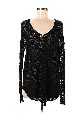 Helmut Lang Silk Pullover Sweater (view 1)