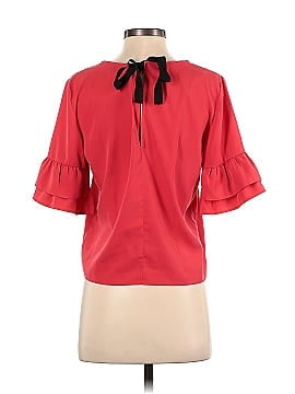 Topshop Short Sleeve Blouse (view 2)