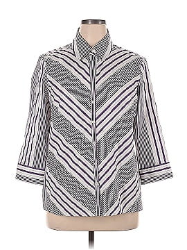 Worthington Long Sleeve Blouse (view 1)