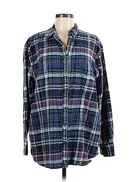 Aerie Long Sleeve Button-Down Shirt (view 1)