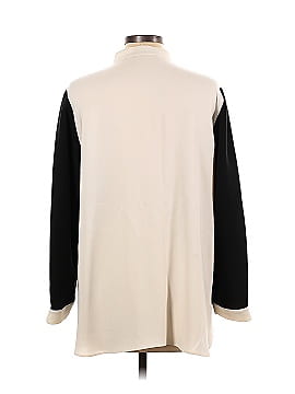 Lafayette 148 New York Long Sleeve Blouse (view 2)