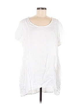 Flax Short Sleeve Blouse (view 1)