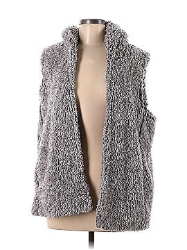 CoffeeShop Faux Fur Vest (view 1)