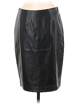 Ann Taylor Faux Leather Skirt (view 1)