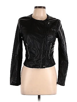 Zara TRF Faux Leather Jacket (view 1)