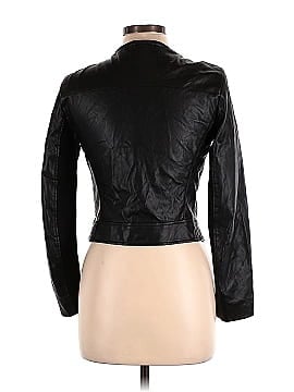 Zara TRF Faux Leather Jacket (view 2)